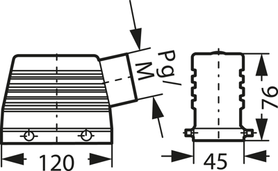 19300240527 Harting Housings for HDC Connectors Image 2