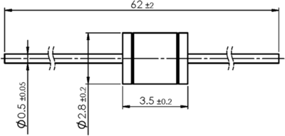 B88069X8801B502 EPCOS Gas Discharge Tubes Image 2