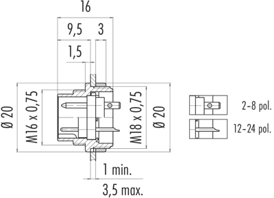 09 0303 00 02 binder Other Circular Connectors Image 2