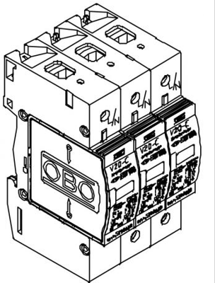 5097448 OBO Bettermann Overvoltage Protection Image 2