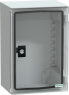 Control cabinet, (H x W x D) 300 x 200 x 160 mm, IP66, polyester, light gray, NSYPLM32TG
