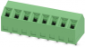 PCB terminal, 8 pole, pitch 3.81 mm, AWG 26-16, 10 A, screw connection, green, 1728349