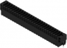 Pin header, 26 pole, pitch 3.5 mm, straight, black, 1290730000