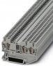 Component terminal block, spring balancer connection, 0.08-4.0 mm², 3 pole, 500 mA, 8 kV, gray, 3036246