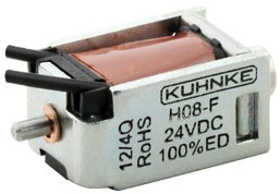 H08 -F - - 24VDC 100%ED Kendrion Kuhnke Linear Solenoids