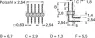 826634-7 AMP PCB Connection Systems