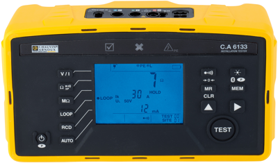 C.A 6133 Chauvin Arnoux Electric Installation and Insulation Testers Image 3