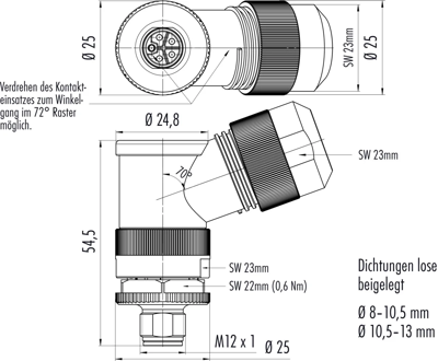 99 0639 370 05 binder Sensor-Actuator Connectors Image 2