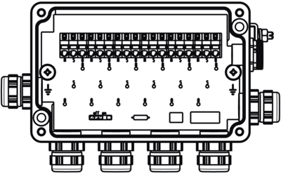 8564110000 Weidmüller Fieldbus distributor Image 2