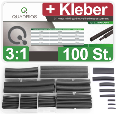 201711CA003 QUADRIOS Heat Shrink Assortments Image 1