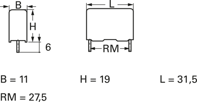 B32924C3105M000 EPCOS Film Capacitors Image 3