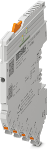 Electronic circuit breaker, 1 pole, E characteristic, 6 A, 24 V (DC), push-in, DIN rail, IP20