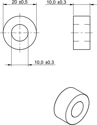 742701707 Würth Elektronik eiSos Ferrite cable cores Image 2