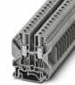 Through terminal block, screw connection, 0.2-10 mm², 2 pole, 41 A, 8 kV, gray, 3070341