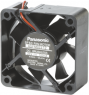 DC axial fan, 12 V, 60 x 60 x 25 mm, 26.4 m³/h, 22 dB, ball bearing, Panasonic, ASFP62391