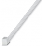 Cable tie, polyamide, (L x W) 200 x 2.6 mm, bundle-Ø 1 to 52 mm, transparent, -40 to 85 °C