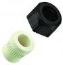 Cable gland, PG16, 27 mm, Clamping range 9 to 13 mm, IP65, black, 09000005156