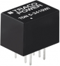 DC/DC converter, 4.5-12 VDC, 5 W, 1 output, 12 VDC, 83 % efficiency, TDN 5-0912WI