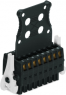 Socket header, 10 pole, pitch 3.5 mm, straight, black, 713-1105/037-9037/032-000