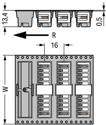 734-270/105-604/997-407 WAGO PCB Connection Systems Image 3