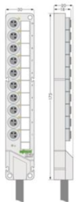 757-403/000-010 WAGO Sensor-Actuator Distribution Boxes Image 2