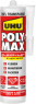 Mounting adhesive and sealant, UHU POLY MAX EXPRESS, crystal-clear, 47855, 300 g cartridge