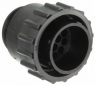 Plug housing, 14 pole, crimp connection, screw locking, straight, 206044-1