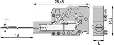 231-155 WAGO Accessories for PCB Connectors, Connector Systems Image 2