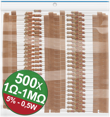 22P105 QUADRIOS Resistor Sortiments