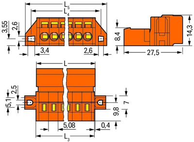 231-636/019-000 WAGO PCB Connection Systems Image 2