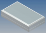 ABS enclosure, (L x W x H) 145 x 85 x 31 mm, light gray (RAL 9018), IP54, 560.5