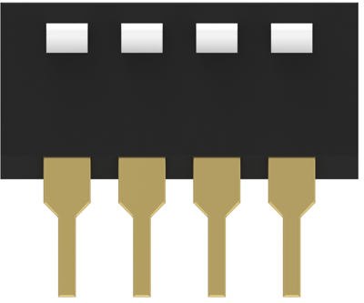 1571999-6 Alcoswitch Slide Switches and Coding Switches Image 2