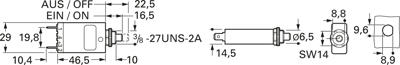 2-5700-IG1-P10-1A E-T-A Device Circuit Breakers Image 3