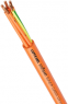 PVC control line ÖLFLEX CLASSIC 110 ORANGE 3 G 1.0 mm², unshielded, orange