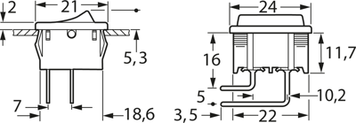 1802.5103 Marquardt Rocker Switches Image 2