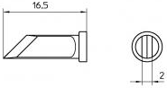 LT KNSL Weller Soldering tips, desoldering tips and hot air nozzles Image 2