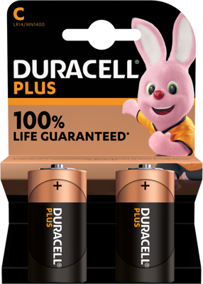 PLUS-C K2 Duracell Round Cells, 9V Blocks