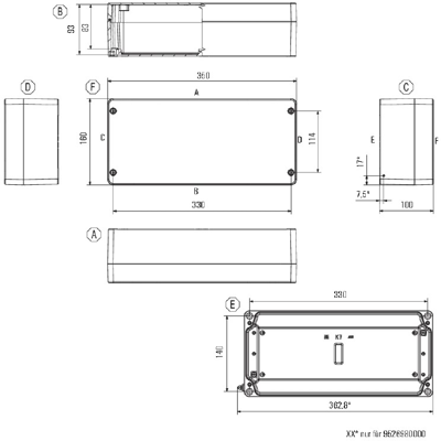 9526980000 Weidmüller General Purpose Enclosures Image 2