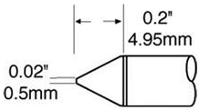 SFP-CN05 METCAL Soldering tips, desoldering tips and hot air nozzles