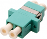 LC socket, OM3, multimode, ceramic, turquoise, DN-96009-1