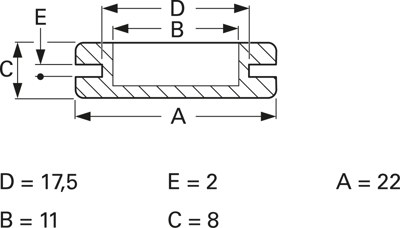 2410CA01M fastpoint Grommets Image 2