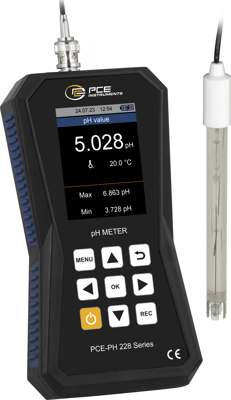 PCE-PH 228 PCE Instruments Conductivity, PH-Meter, Refractometer Image 1