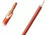 PVC high-voltage stranded wire, 0.75 mm², red, outer Ø 5.1 mm