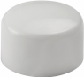 Cap, round, (H) 13.75 mm, white, for pushbutton switch, 0862.8108