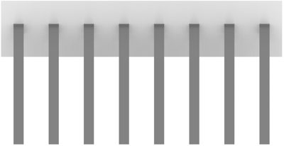 640385-8 AMP PCB Connection Systems Image 3