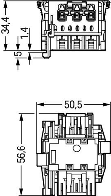 770-6223 WAGO Device Connectors Image 3