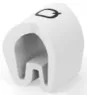 PVC cable maker, imprint "Q", (L) 4.5 mm, max. bundle Ø 5.7 mm, white, EC5681-000