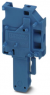 Plug, screw connection, 0.2-6.0 mm², 1 pole, 32 A, 8 kV, blue, 3060063