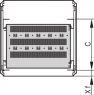 Varistar 19'' Shelf, Stationary, 75 kg, RAL 7035,600W 500D