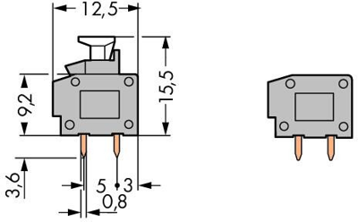 235-851/332-000 WAGO PCB Terminal Blocks Image 2